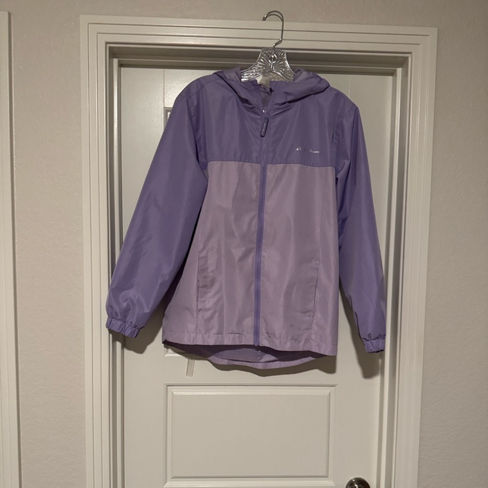 Eddie Bauer girl’s Lavender Hooded Jacket